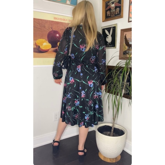 Vintage 70's Sears Two Piece Set • Dress and Top - Long Sleeve • Midi - Medium - Picture 5 of 10